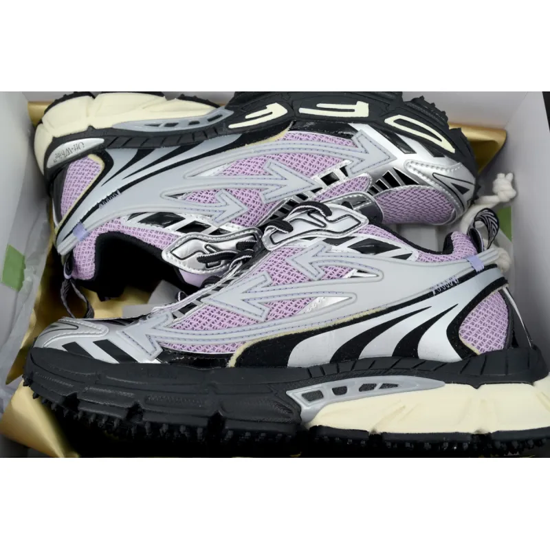 Off White Be Right Back Sneakers Pink Purple OWIA289S25 FAB00 1723F