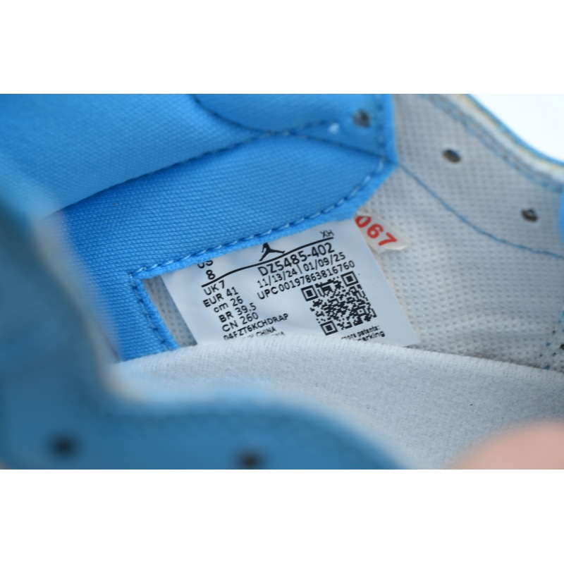 PK God Batch Air Jordan 1 Retro High OG 'UNC Reimagined' DZ5485-402