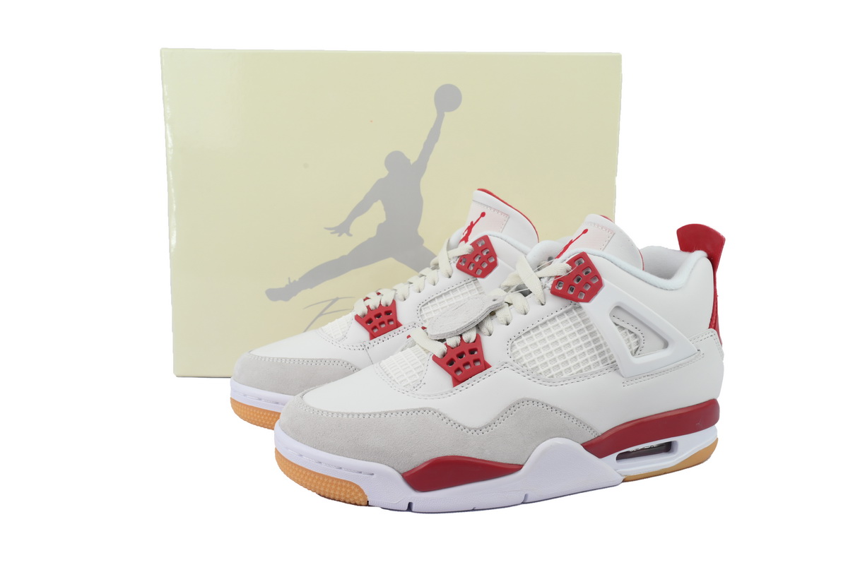 PK God Batch Air Jordan 4 Retro SB Varsity Red DR5415-106