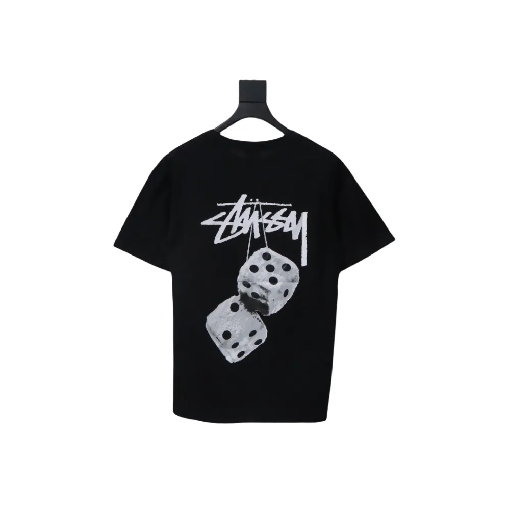 Stussy 25ss Plush Dice T-Shirt Black