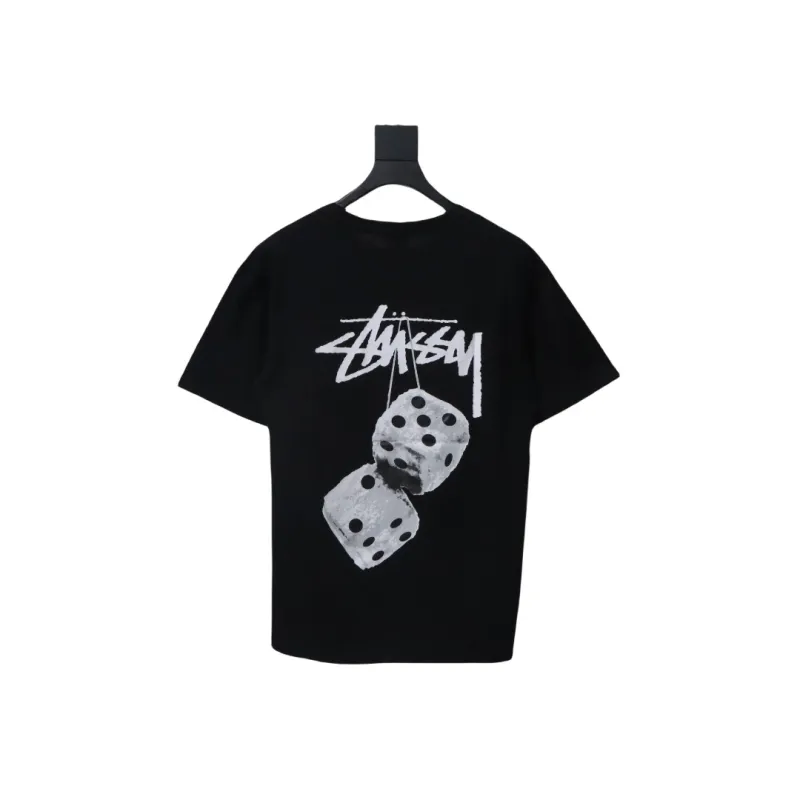 Stussy 25ss Plush Dice T-Shirt Black