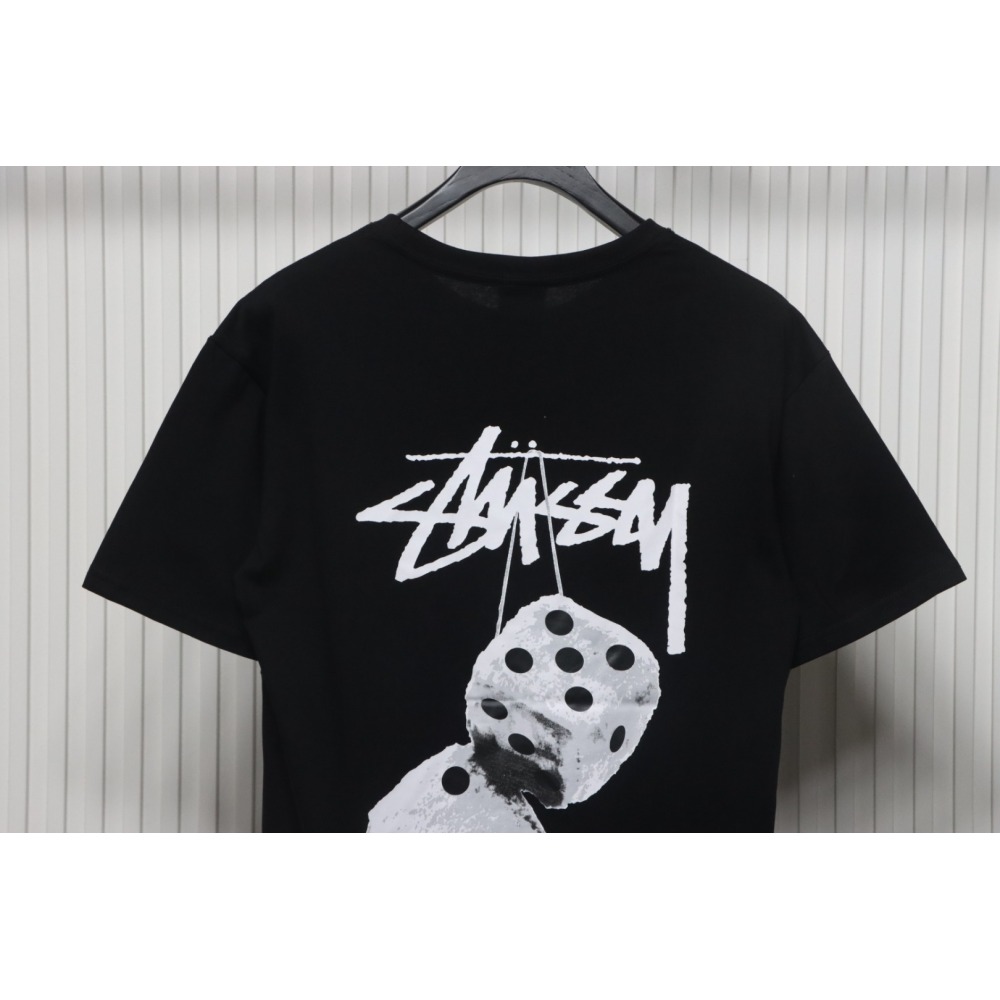 Stussy 25ss Plush Dice T-Shirt Black