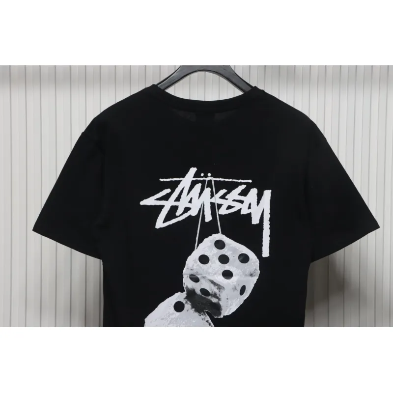Stussy 25ss Plush Dice T-Shirt Black
