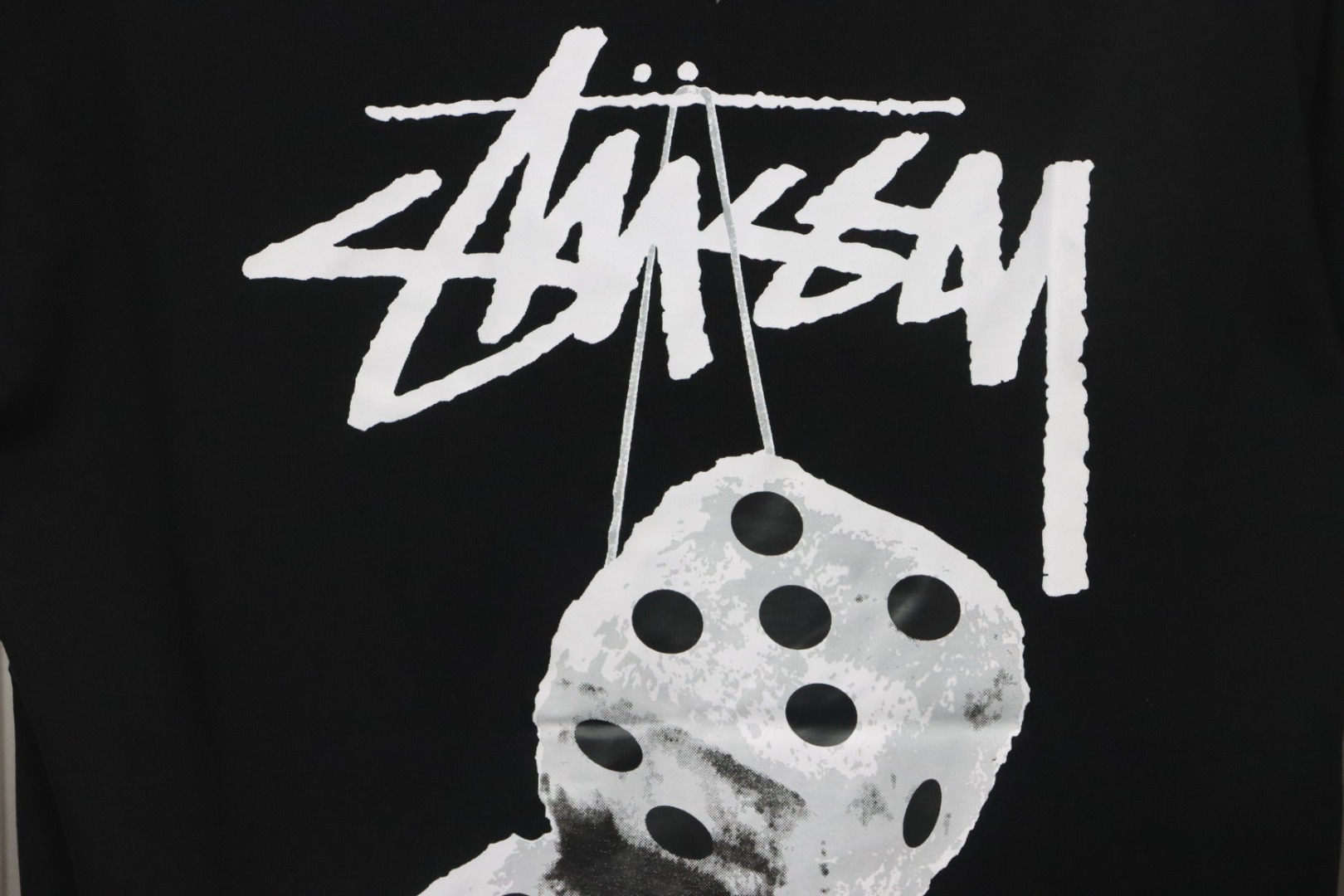 Stussy 25ss Plush Dice T-Shirt Black