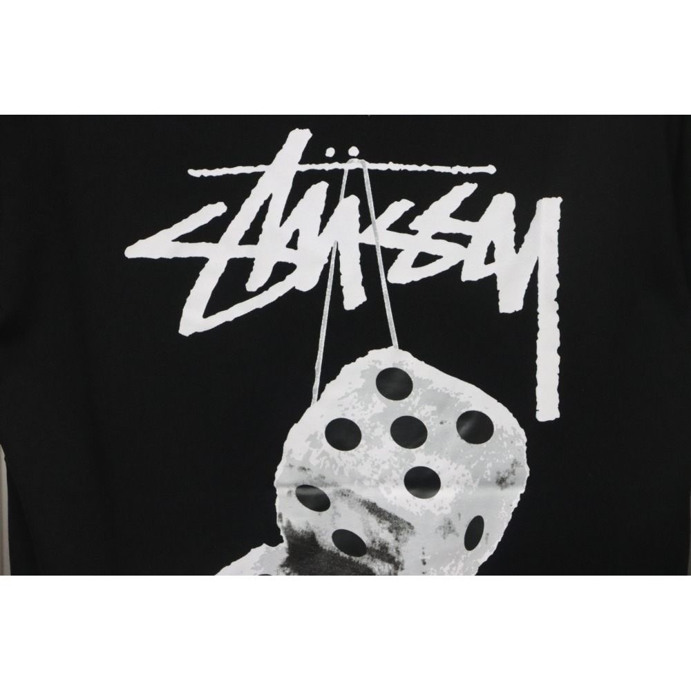 Stussy 25ss Plush Dice T-Shirt Black