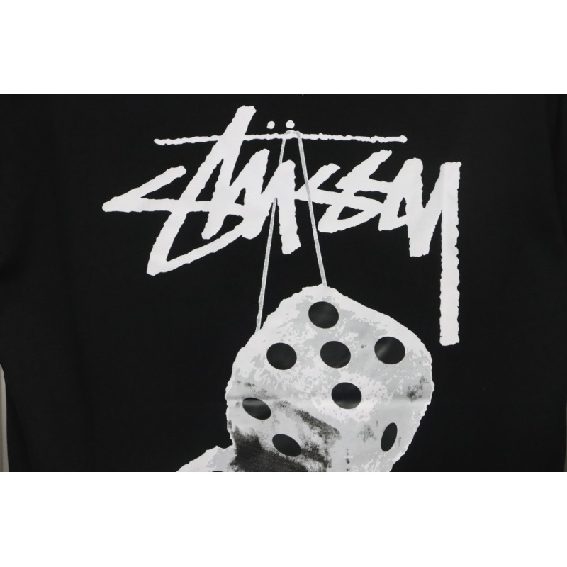 Stussy 25ss Plush Dice T-Shirt Black