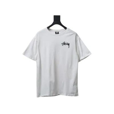 Stussy 25ss Plush Dice T-Shirt White 01
