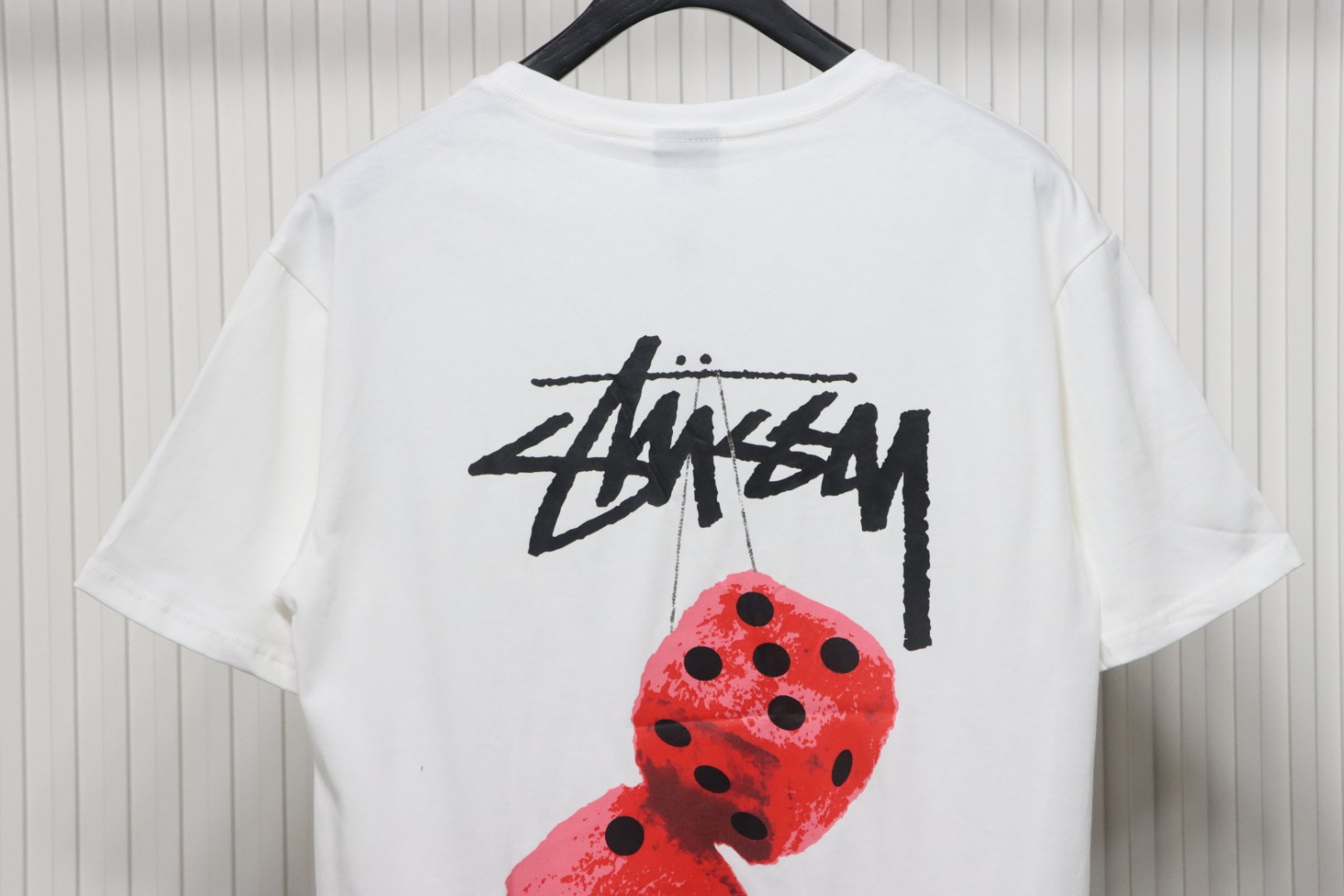 Stussy 25ss Plush Dice T-Shirt White