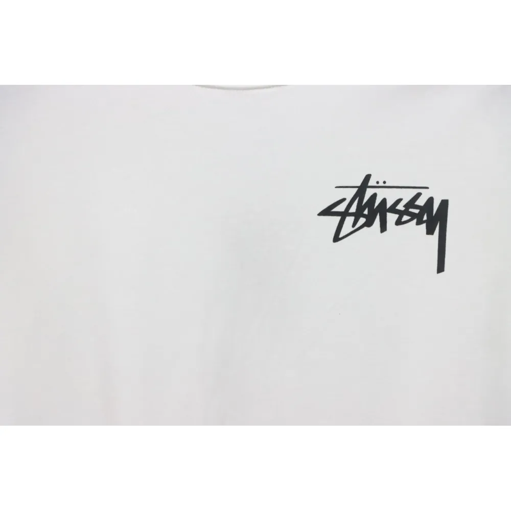 Stussy 25ss Plush Dice T-Shirt White