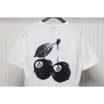 Stussy 25ss Cherry Black Eight T-Shirt White