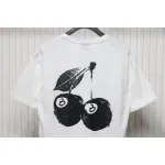 Stussy 25ss Cherry Black Eight T-Shirt White