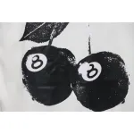 Stussy 25ss Cherry Black Eight T-Shirt White