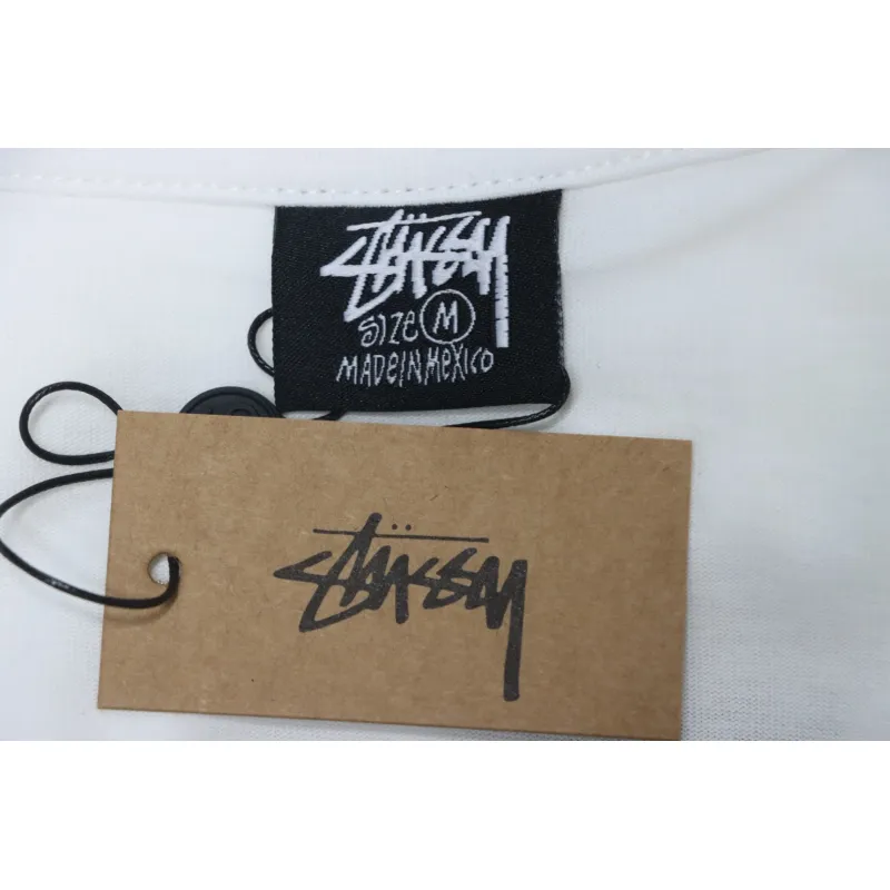 Stussy 25ss Cherry Black Eight T-Shirt White
