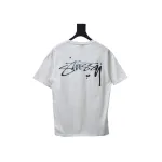 Stussy 25ss Mercury Effect Signature Logo T-Shirt White