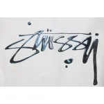 Stussy 25ss Mercury Effect Signature Logo T-Shirt White