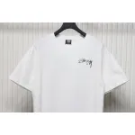 Stussy 25ss Mercury Effect Signature Logo T-Shirt White