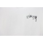 Stussy 25ss Mercury Effect Signature Logo T-Shirt White