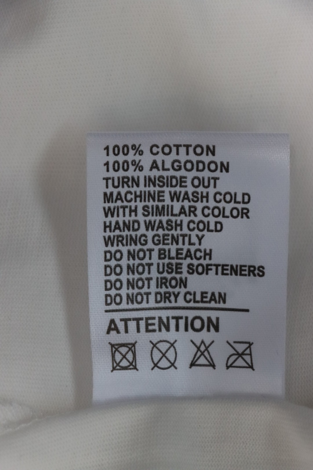 Stussy 25ss Mercury Effect Signature Logo T-Shirt White