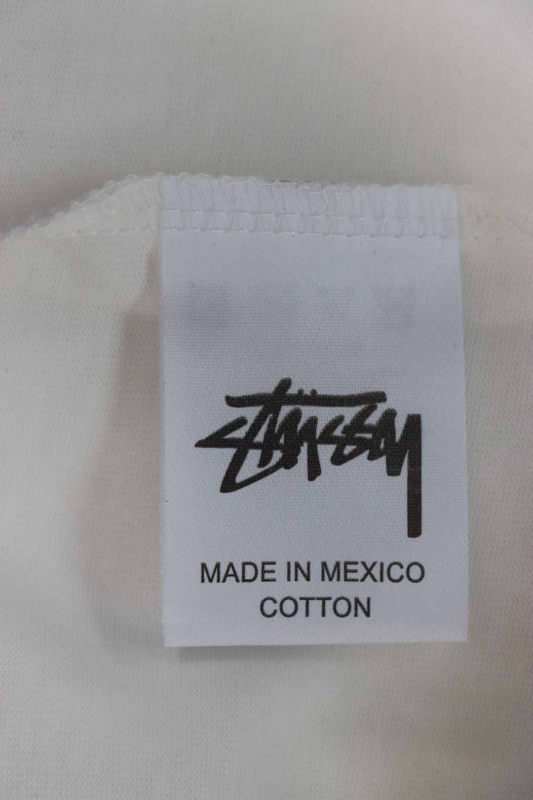 Stussy 25ss Mercury Effect Signature Logo T-Shirt White