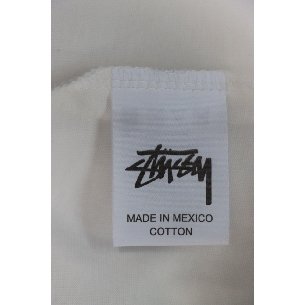 Stussy 25ss Mercury Effect Signature Logo T-Shirt White