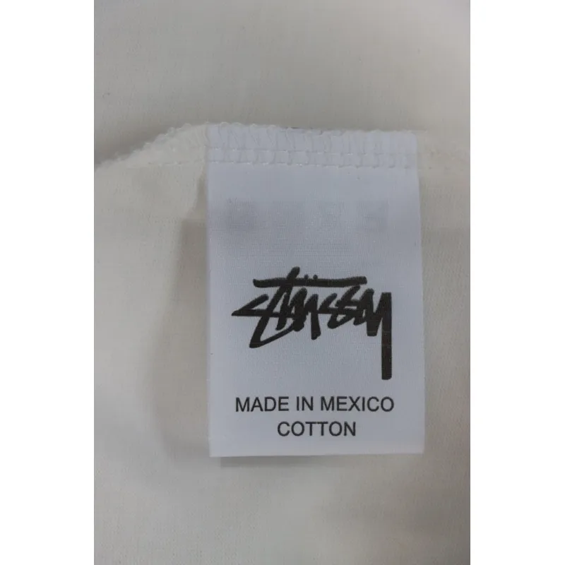 Stussy 25ss Mercury Effect Signature Logo T-Shirt White