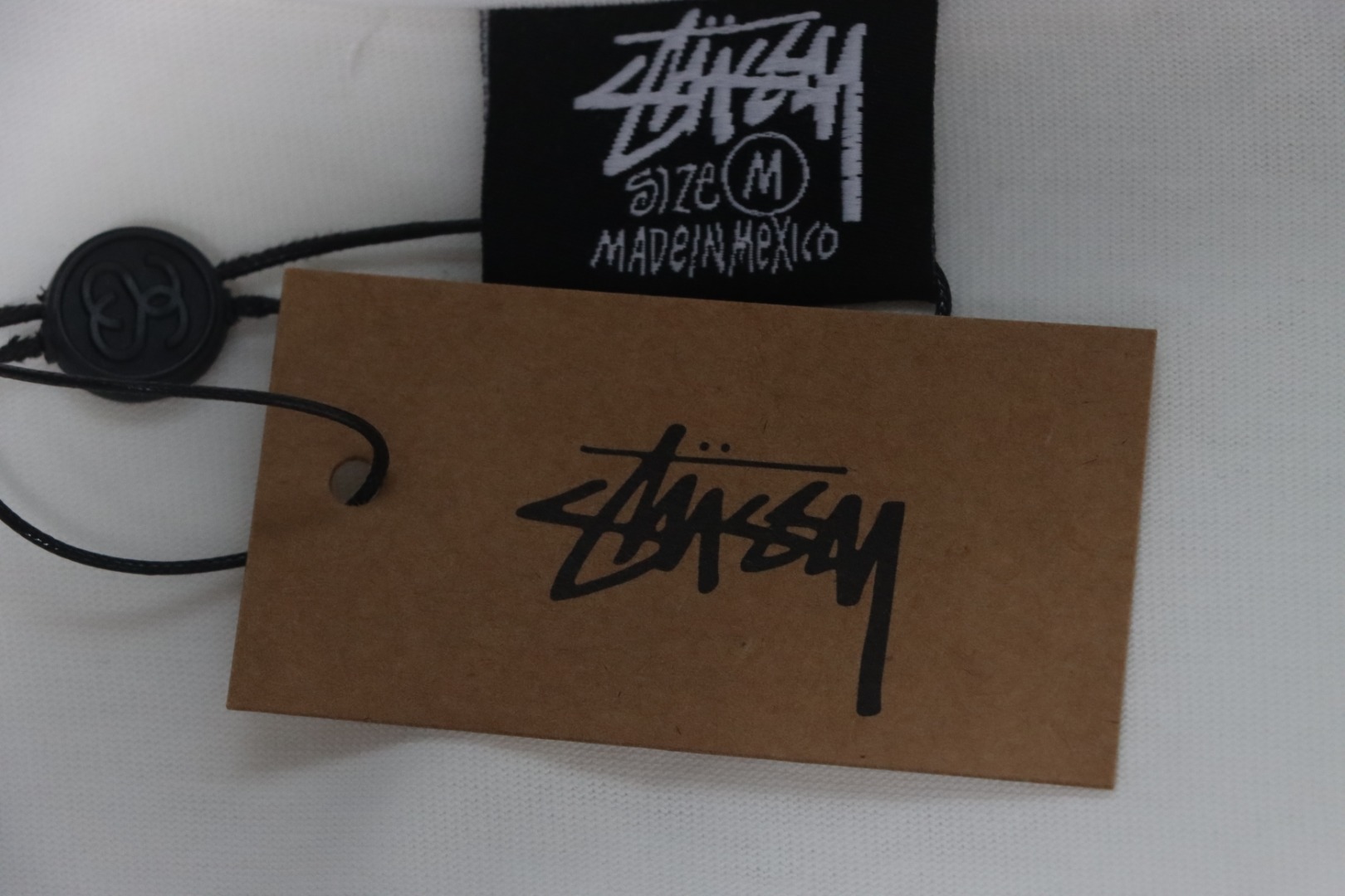 Stussy 25ss Mercury Effect Signature Logo T-Shirt White