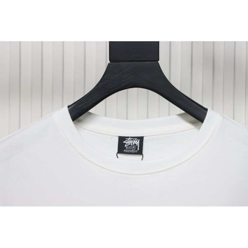 Stussy 25ss Mercury Effect Signature Logo T-Shirt White