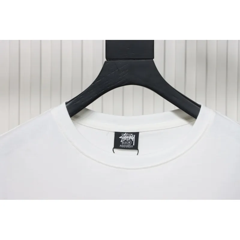 Stussy 25ss Mercury Effect Signature Logo T-Shirt White