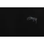 Stussy 25ss Mercury Effect Signature Logo T-Shirt Black