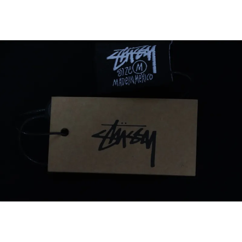 Stussy 25ss Mercury Effect Signature Logo T-Shirt Black