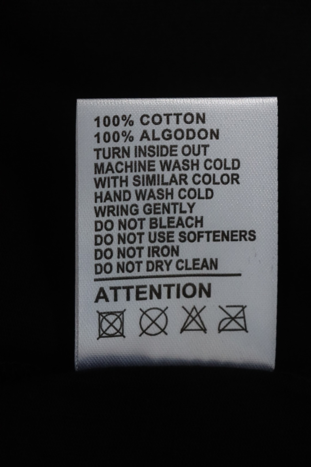 Stussy 25ss Mercury Effect Signature Logo T-Shirt Black