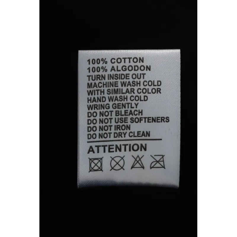 Stussy 25ss Mercury Effect Signature Logo T-Shirt Black