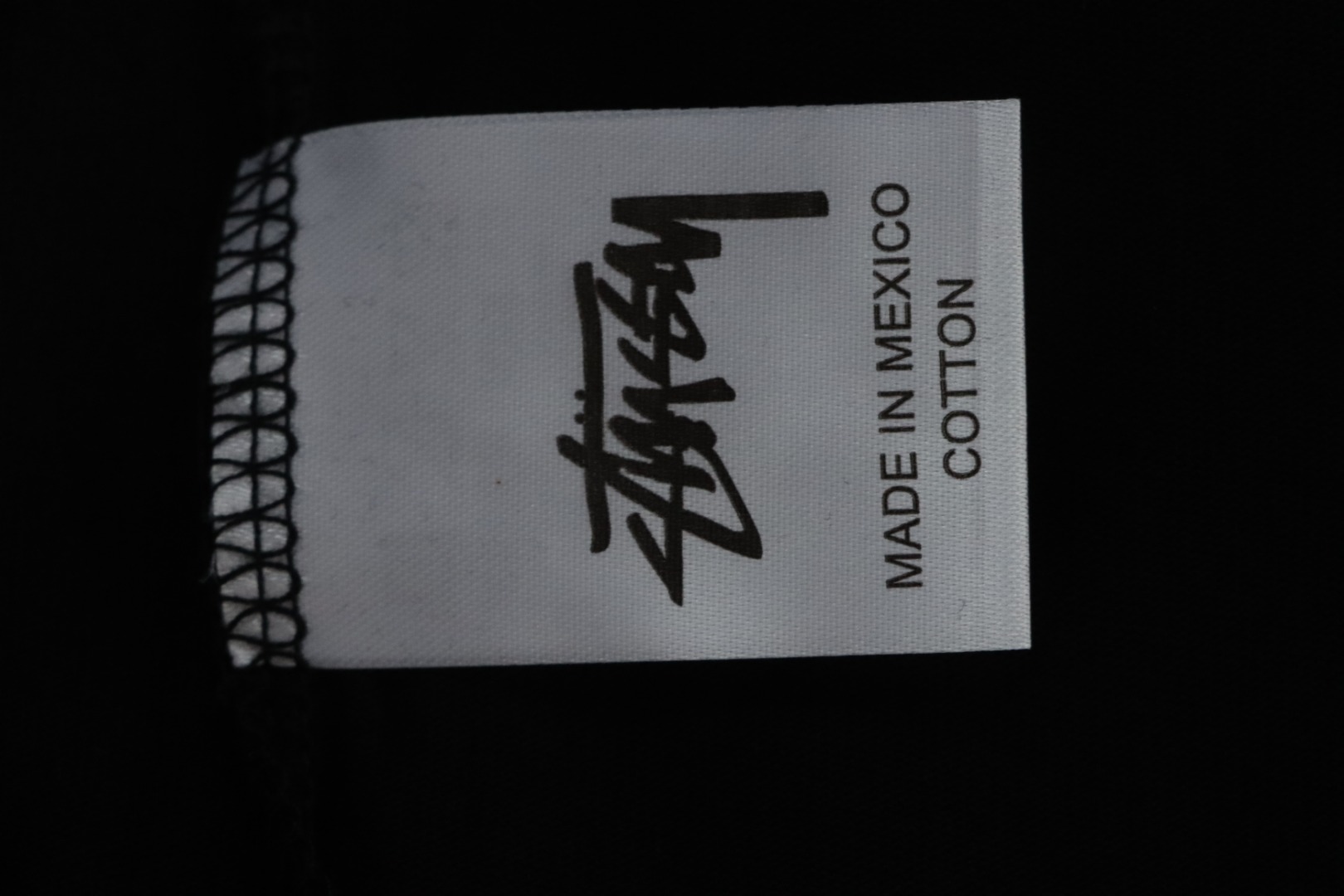 Stussy 25ss Mercury Effect Signature Logo T-Shirt Black