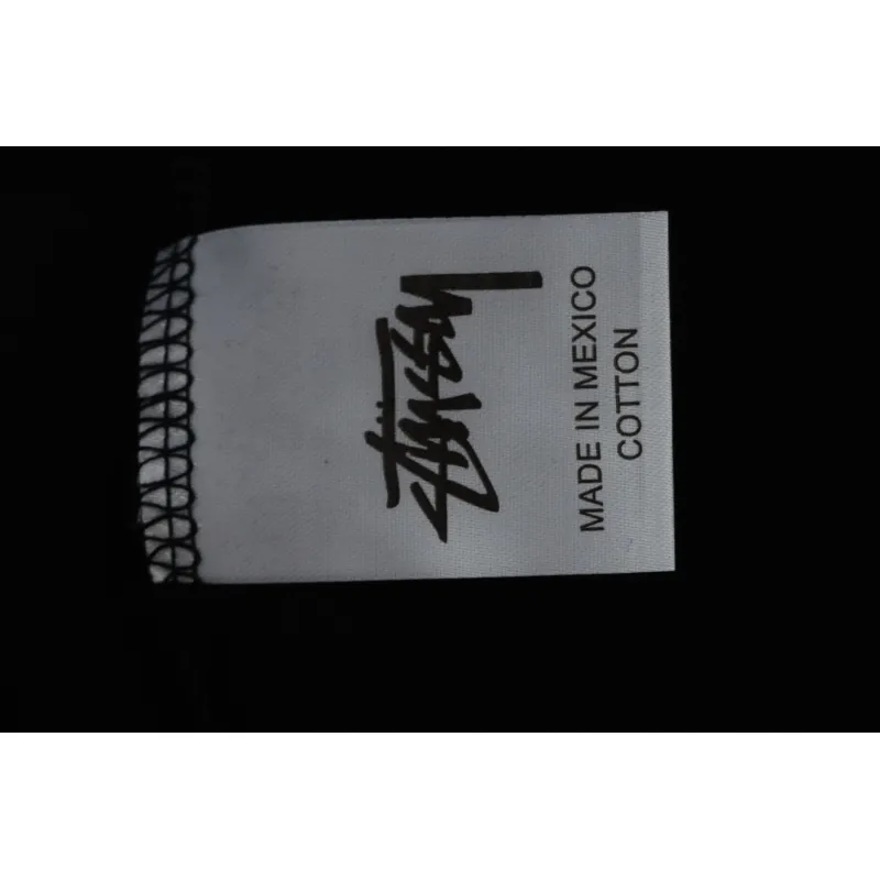 Stussy 25ss Mercury Effect Signature Logo T-Shirt Black