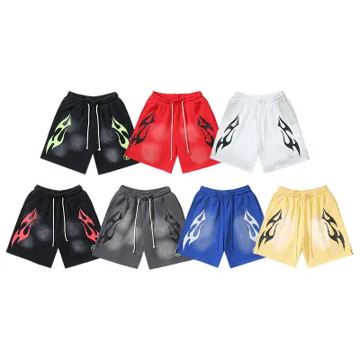 Hellstar Shorts (NFC)  Black Green/ Red/ White/ Black Red/ Grey/ Blue/ Yellow EG777 01