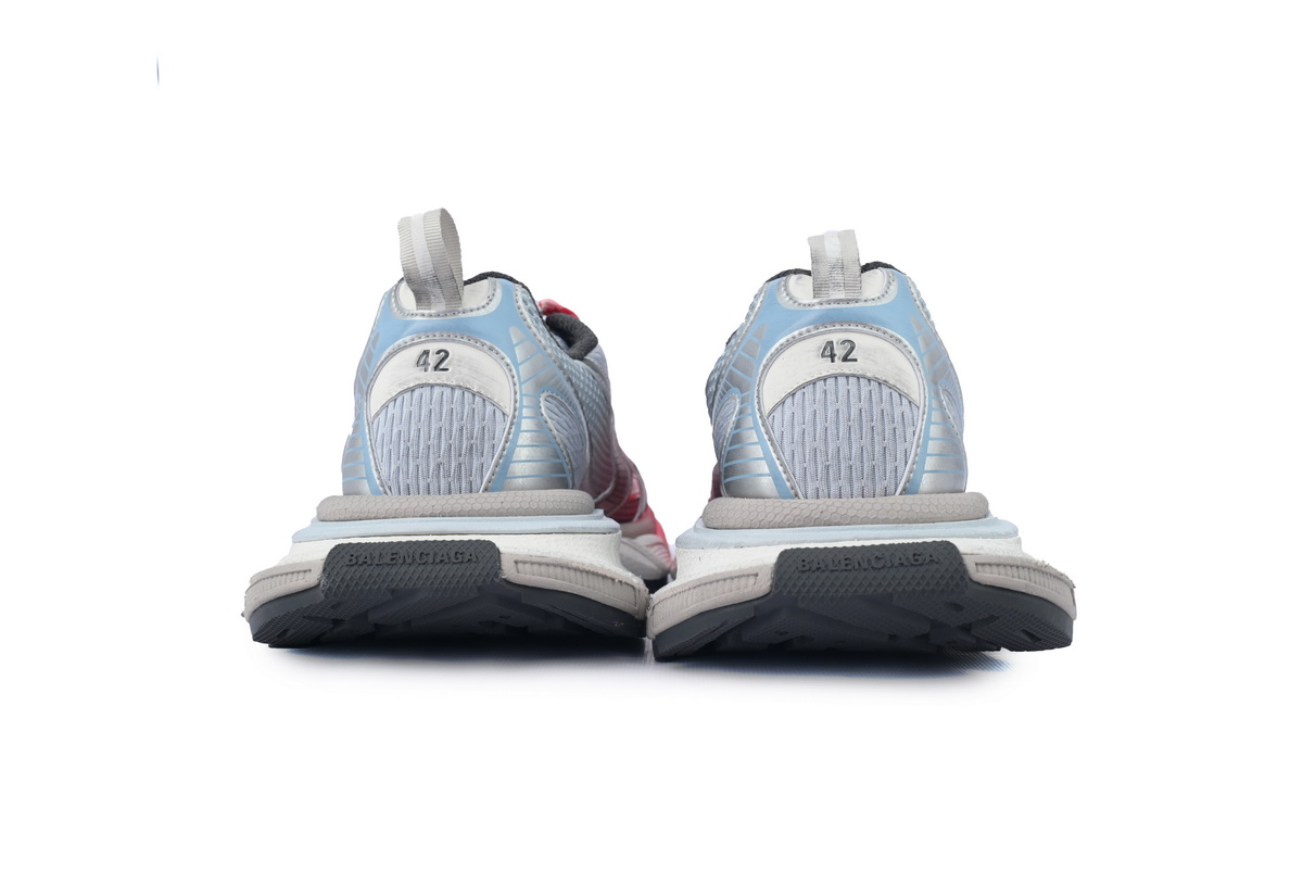 Balenciaga 3XL Sneaker Red Grey 734734 W3XTS 9461