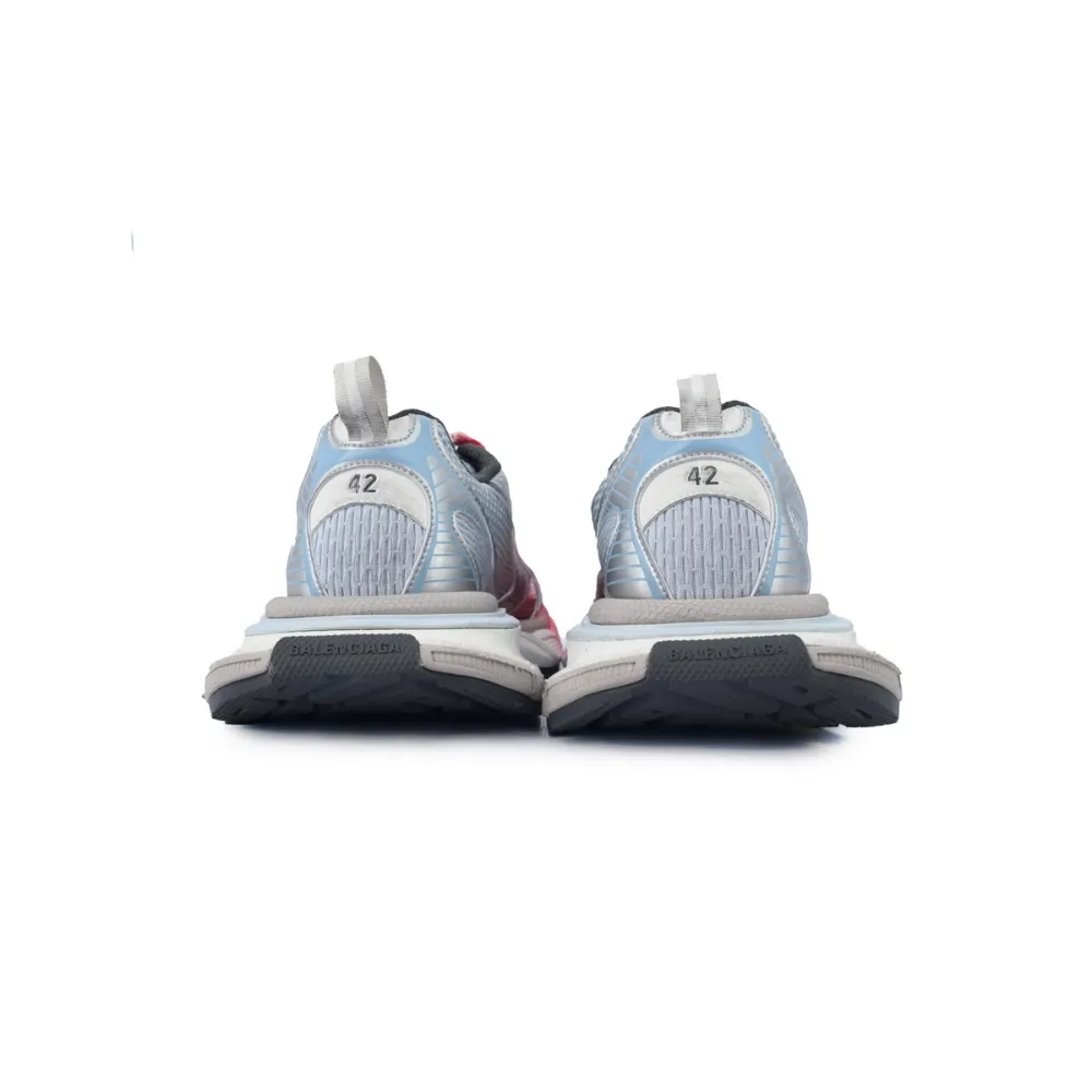 Balenciaga 3XL Sneaker Red Grey 734734 W3XTS 9461
