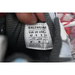 Balenciaga 3XL Sneaker Red Grey 734734 W3XTS 9461