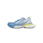 Balenciaga 3XL Sneaker White Blue Yellow 734734 W3XTS 9479