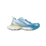 Balenciaga 3XL Sneaker White Blue Yellow 734734 W3XTS 9479