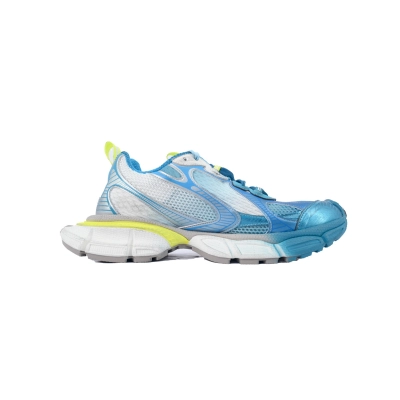 Balenciaga 3XL Sneaker White Blue Yellow 734734 W3XTS 9479 02