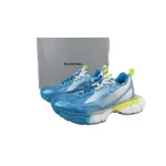 Balenciaga 3XL Sneaker White Blue Yellow 734734 W3XTS 9479