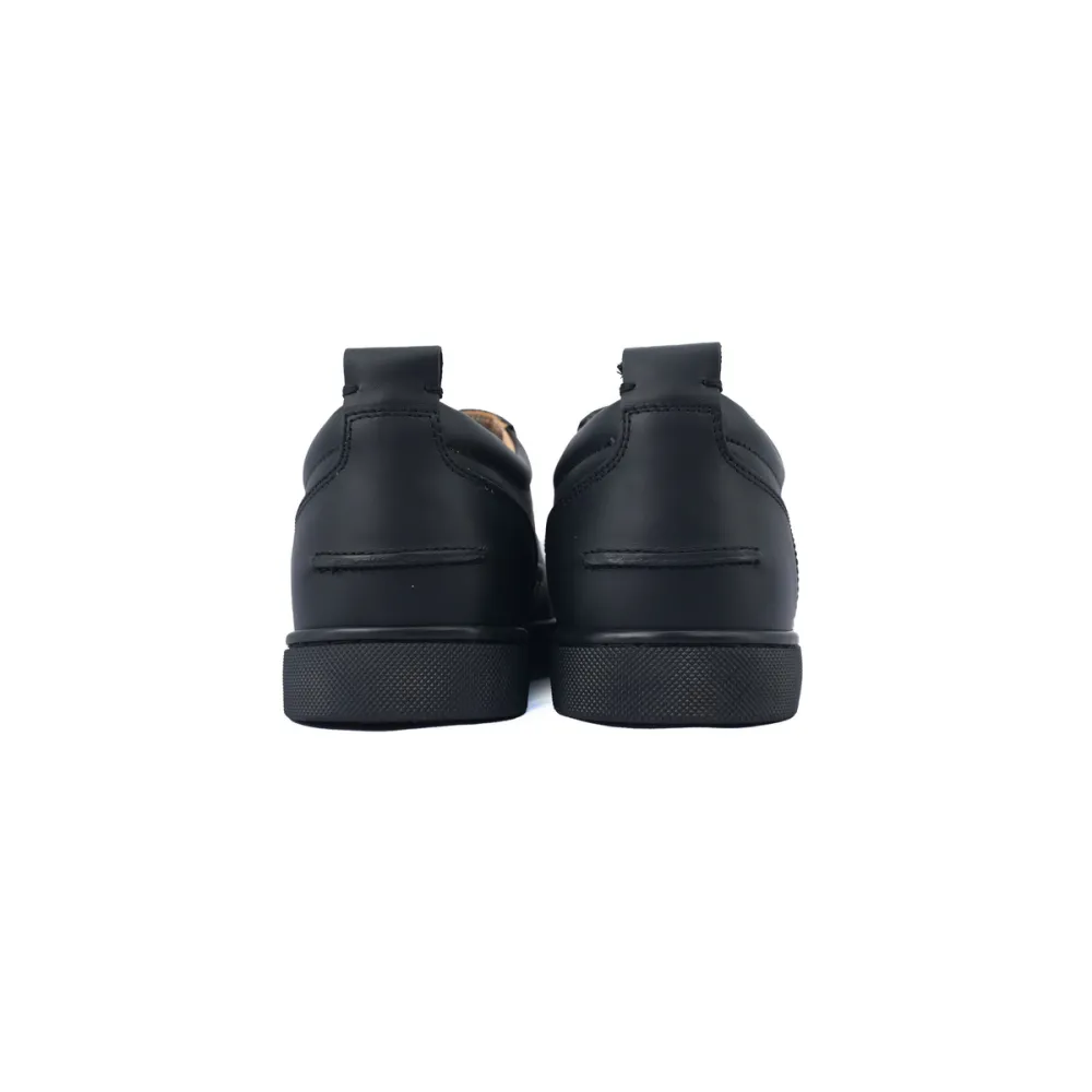 【FLASH SALE】Christian Louboutin Louis Junior Spikes Black