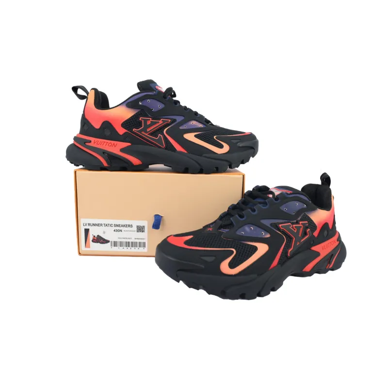 Louis Vuitton Run Tatic Black Orange