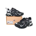 Louis Vuitton Run Tatic Black Silver