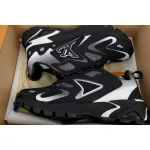 Louis Vuitton Run Tatic Black Silver
