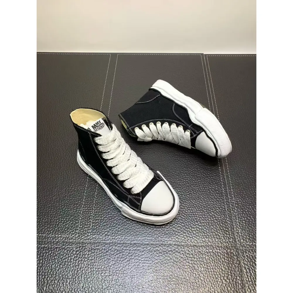 Maison Mihara Yasuhiro Canvas High Black PB0520