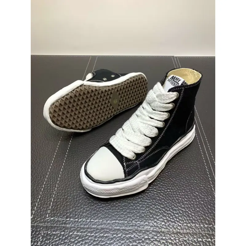 Maison Mihara Yasuhiro Canvas High Black PB0520