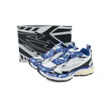 Off White Be Right Back Sneakers Deep Blue White OMIA295F24 FAB00 10145
