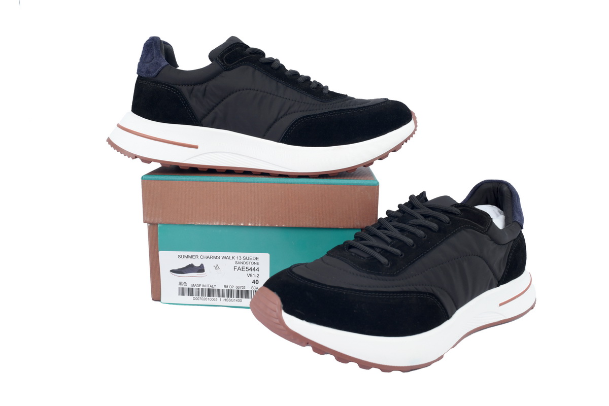 Loro Piana Week End Walk Black